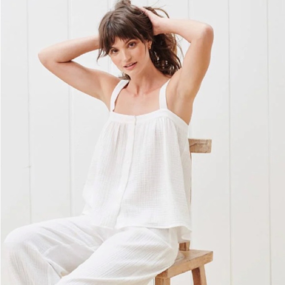 Jenni Kayne Cypress Button Tank - Like New!